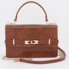 Classic Charm Faux Leather Handbag - 4 Colors!