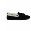 Vintage Havana Zen Flats - Black Suede
