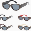 Love Leopard Oval Sunglasses - Multiple Colors!
