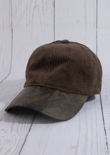 Off Duty Corduroy Hat - 4 Colors!
