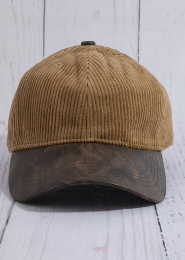 Off Duty Corduroy Hat - 4 Colors!
