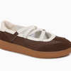 Briar Criss Cross Maryjane Flats - Brown
