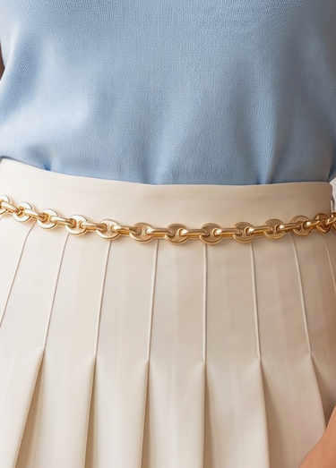Golden Hour Mariner Chain Belt - 2 Colors!