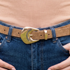 Shield Your Style Vegan Suede Belt - 3 Colors!