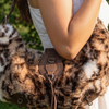 Spotted In The Wild Crescent Hobo Shoulder Bag