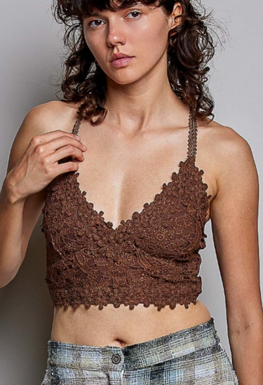 In The Media Lace Bralette - 3 Colors