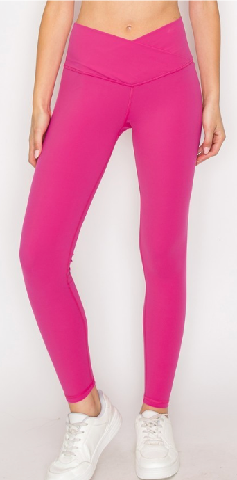 Seize The Day Crossover Leggings - 4 Colors!