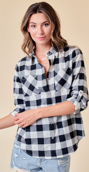 Boxed Beauty Top - 2 Colors!