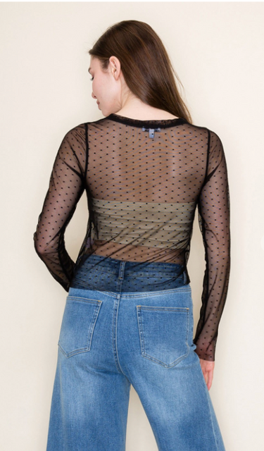 Flirty In Dots Top