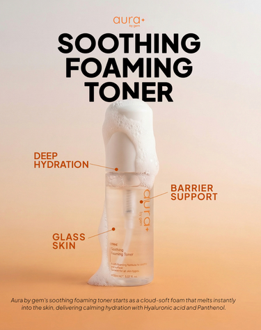 Aura By GEM Soothing Foaming Toner