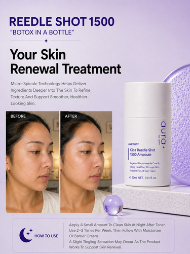 Aura By GEM Cica Reedle Shot 1500 Ampoule