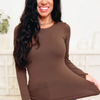 Reversible Like A Glove Long Sleeve Crew Top - 13 Colors!
