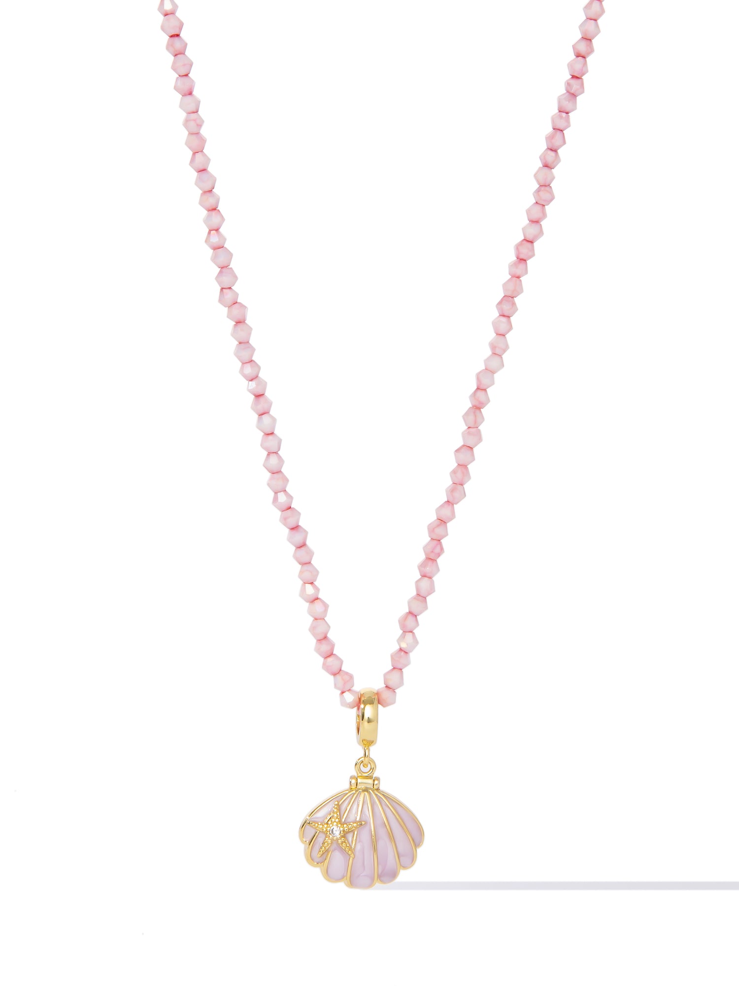 Sea Magic Necklace - Gold Lilac Kiss
