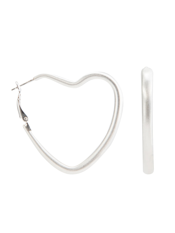 Secret Admirer Earrings - Matte Pearl White