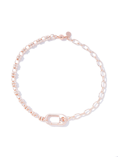 Selara Necklace - Light Rose Gold