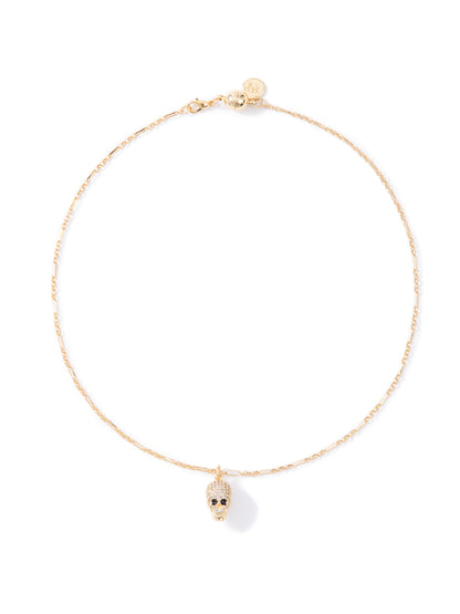 Shadow Bone Necklace - Gold