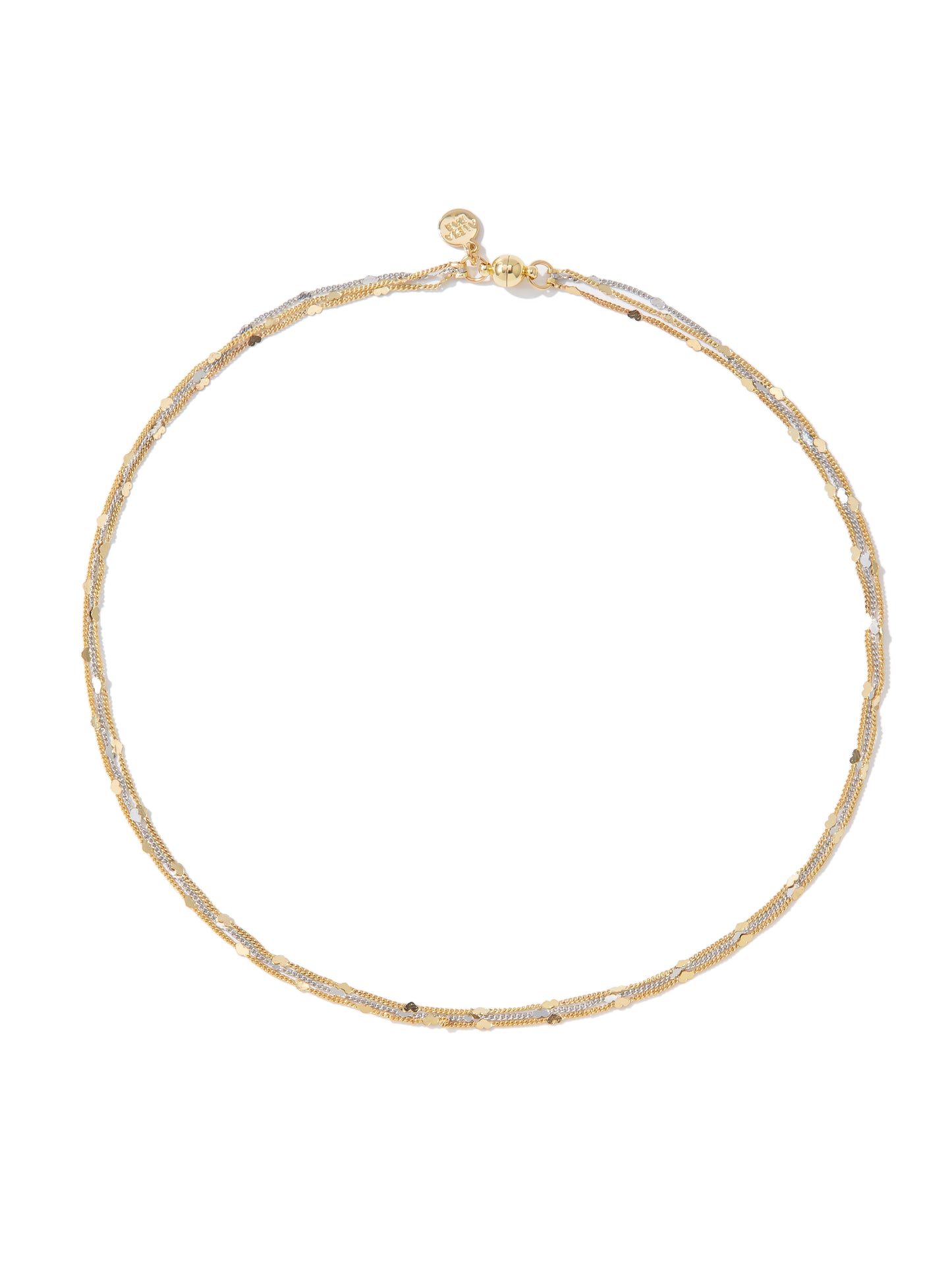 Shimmer Shimmer Necklace - Gold Silver