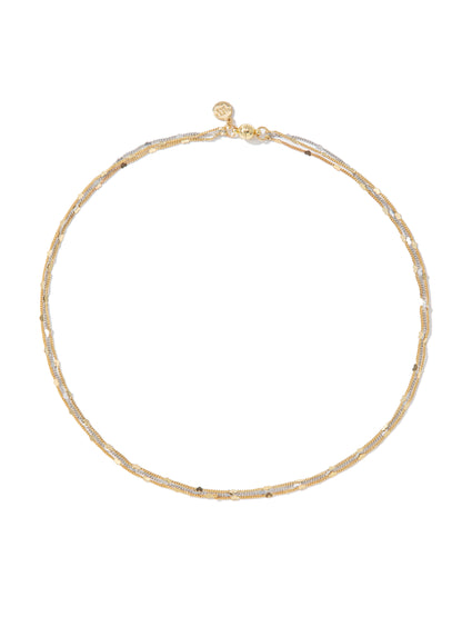 Shimmer Shimmer Necklace - Gold Silver