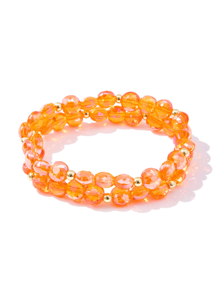 Shimmering Midnight Bracelet Set  - Pumpkin Spell