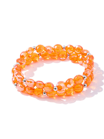 Shimmering Midnight Bracelet Set  - Pumpkin Spell