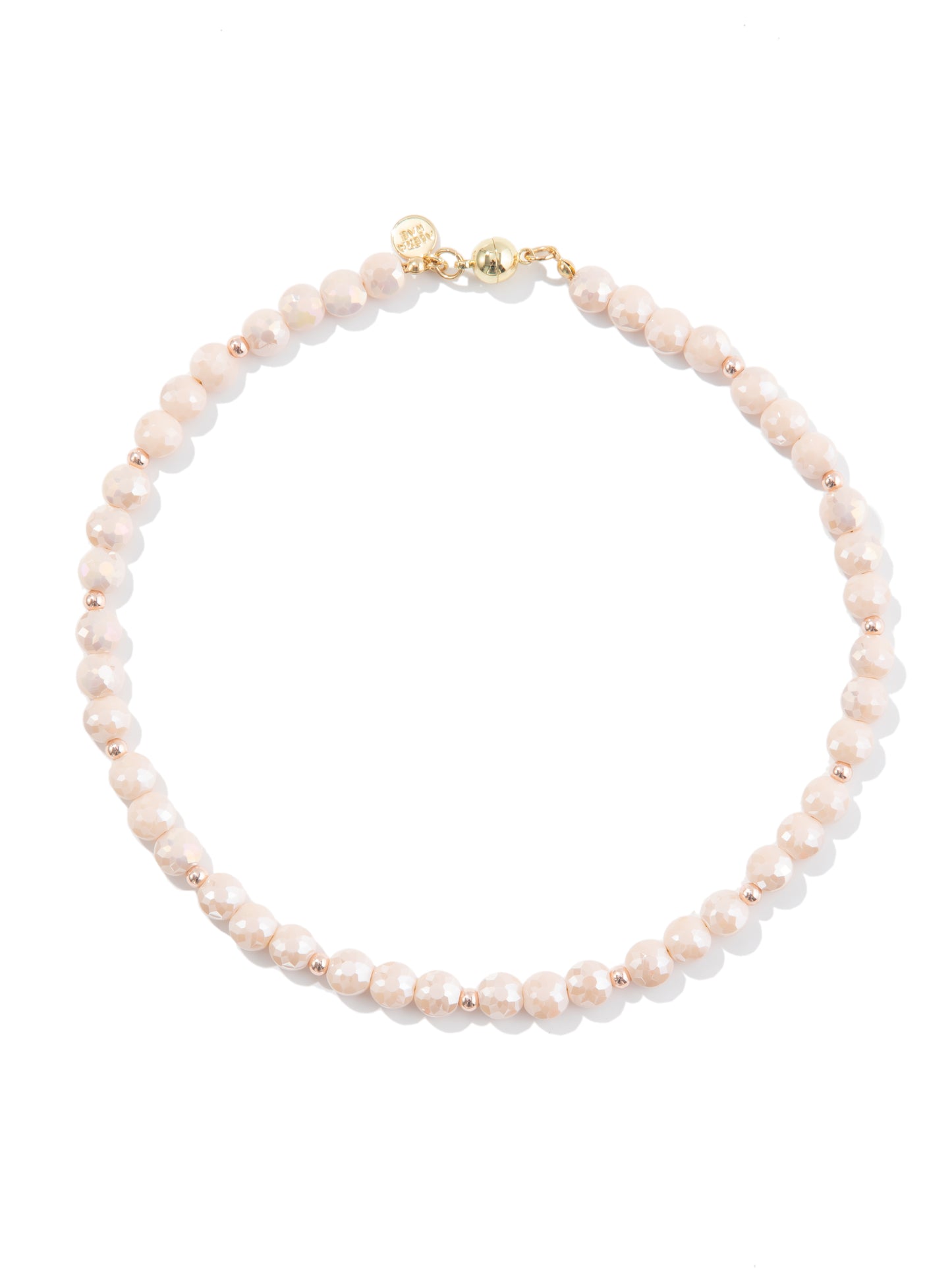 Shimmering Midnight Necklace - Coconut Light Rose Gold
