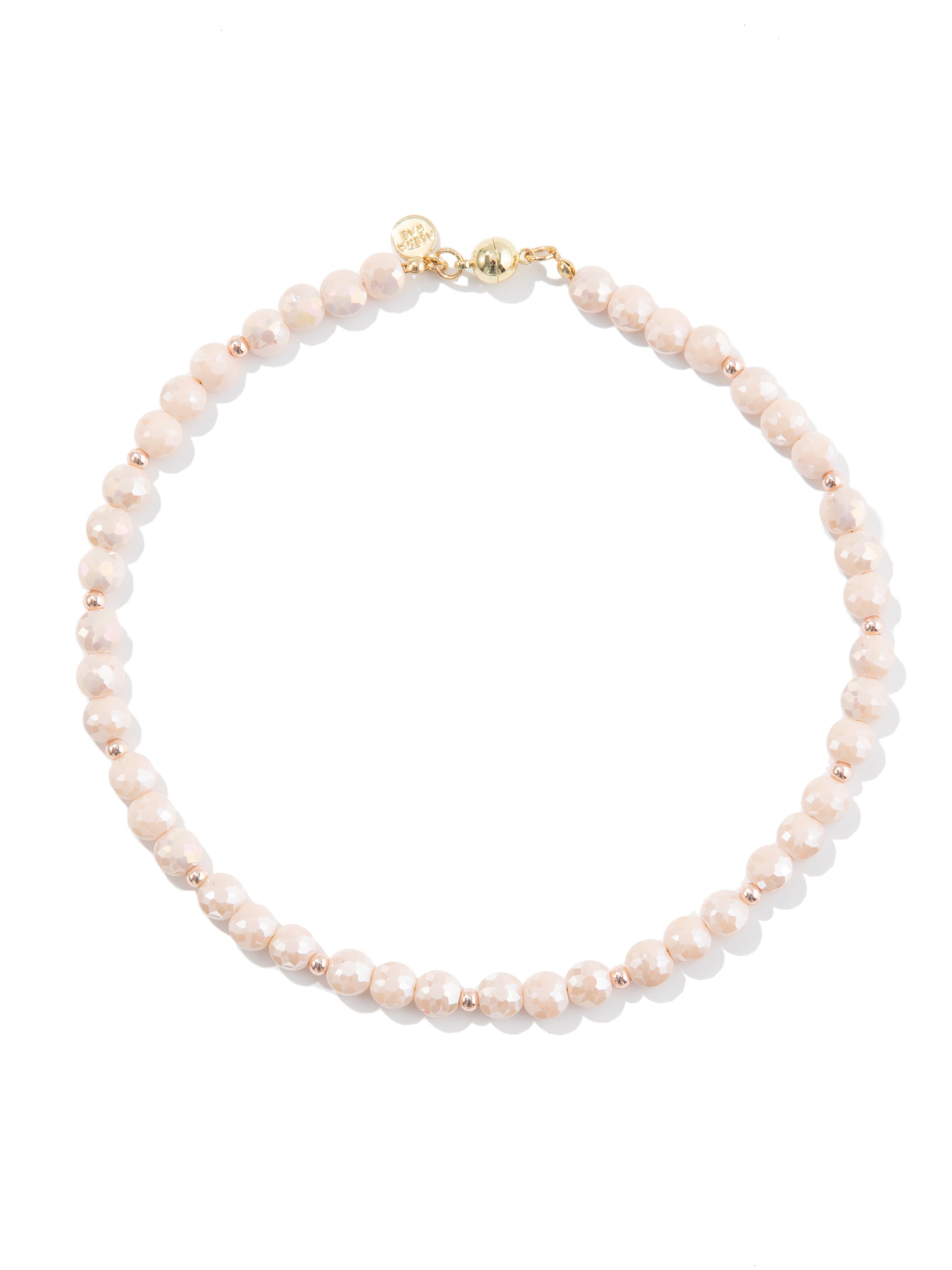 Shimmering Midnight Necklace - Coconut Light Rose Gold