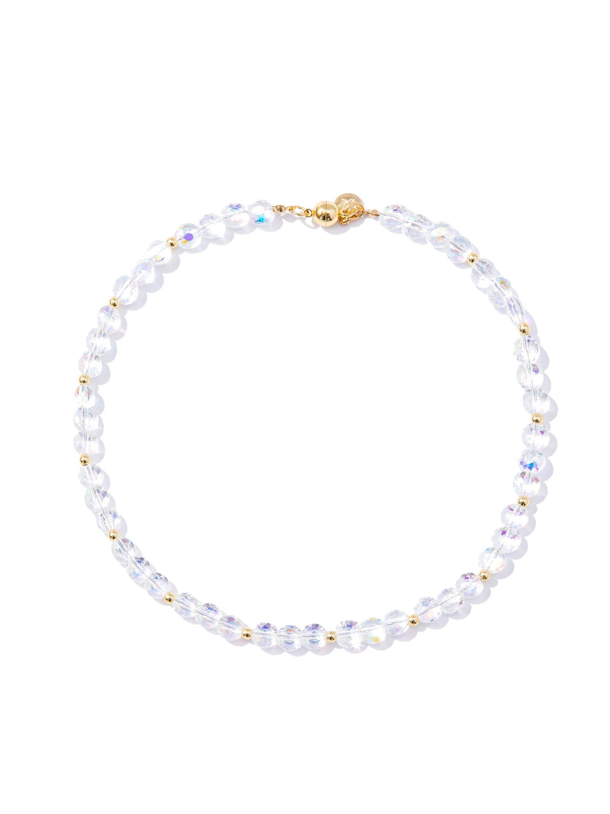 Shimmering Midnight Nekclace - Clear AB