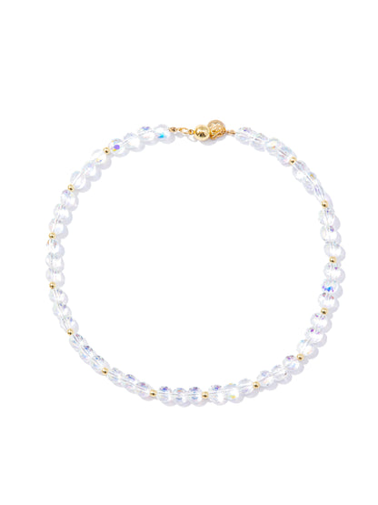 Shimmering Midnight Nekclace - Clear AB