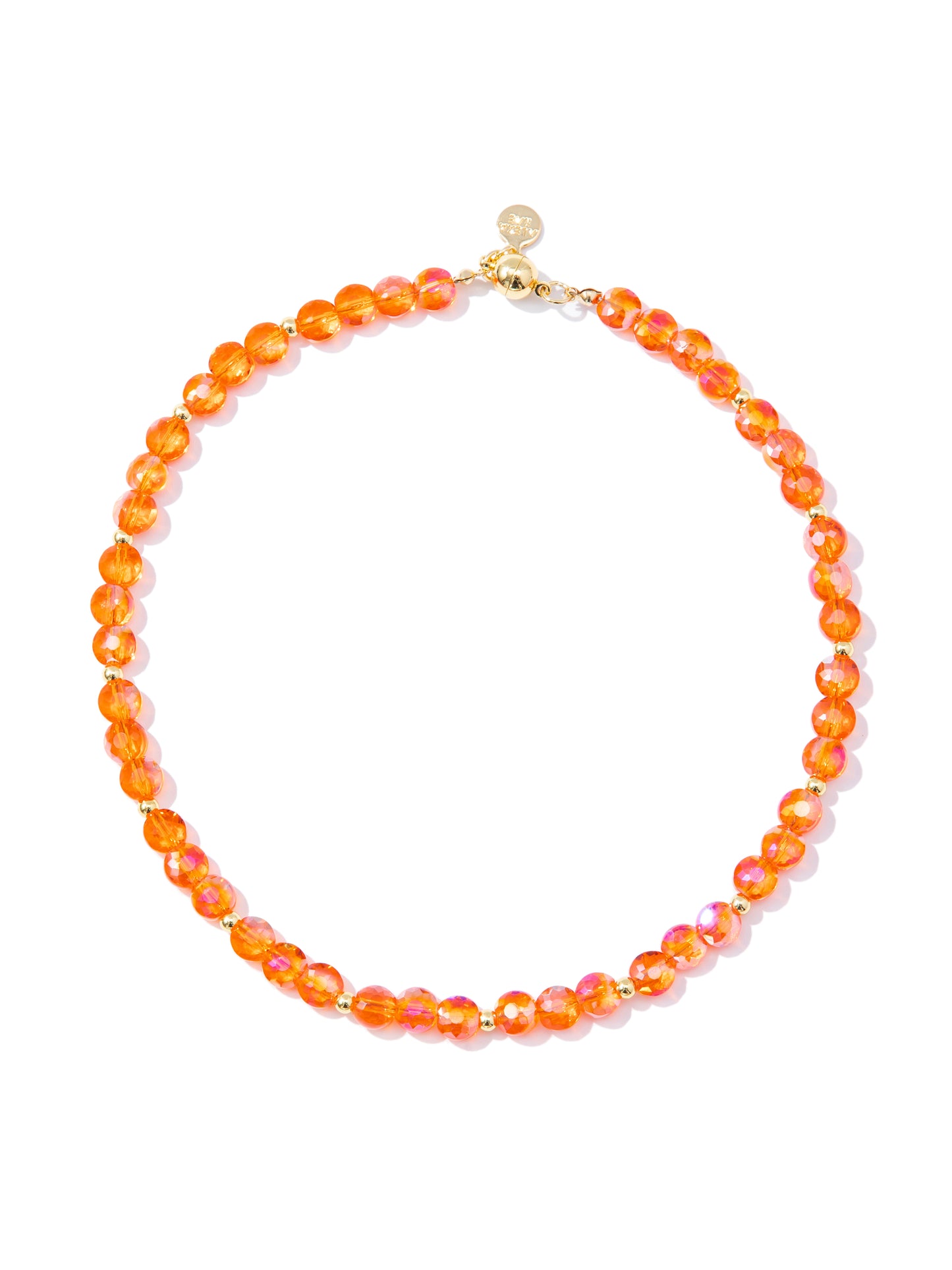 Shimmering Midnight Necklace - Pumpkin Spell