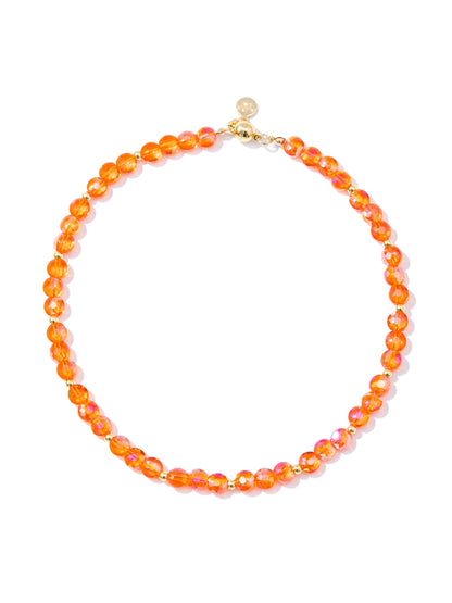 Shimmering Midnight Necklace - Pumpkin Spell