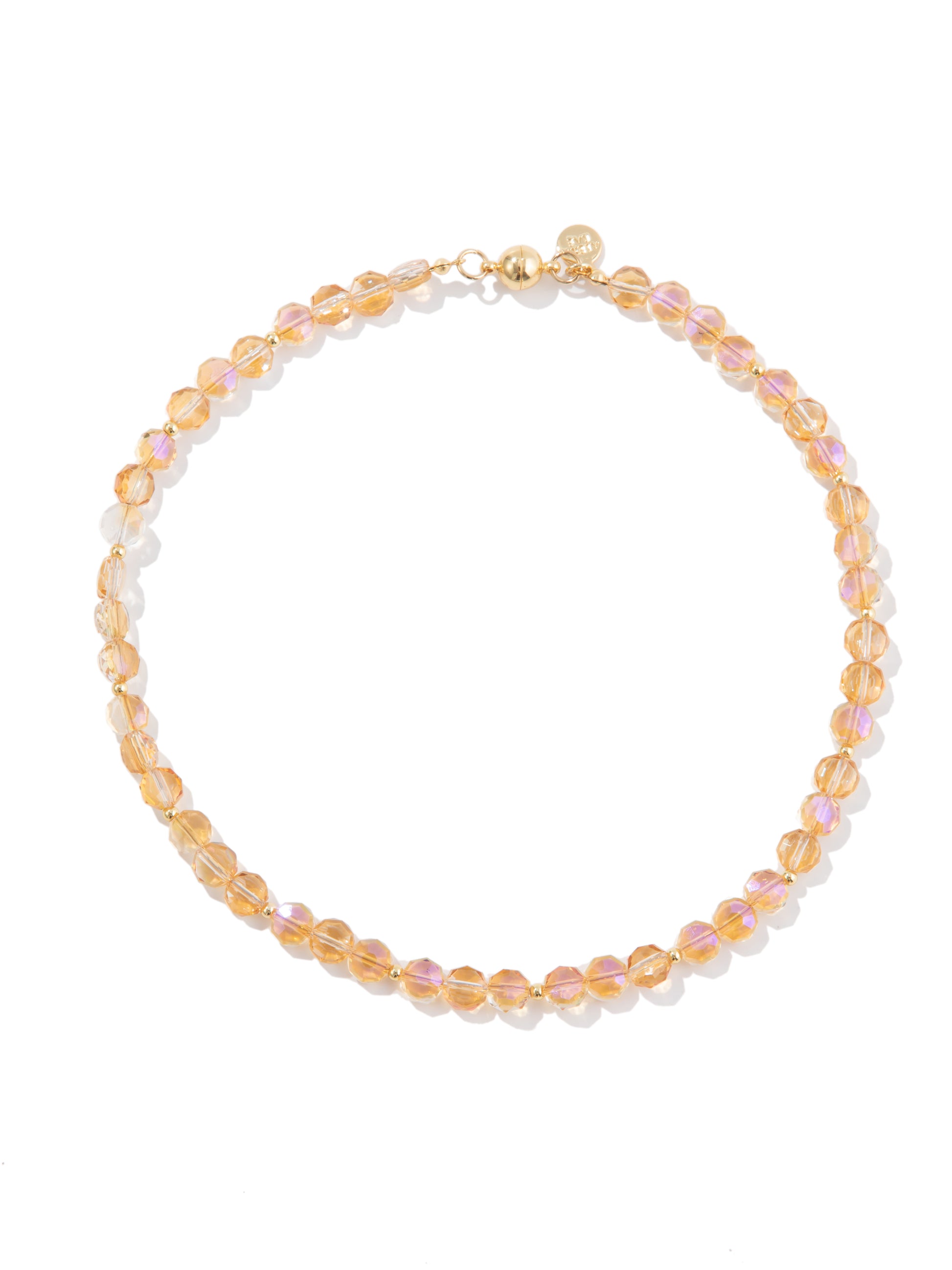 Shimmering Midnight Necklace - Golden Hour