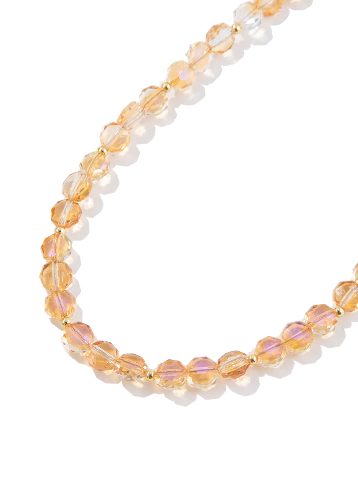 Shimmering Midnight Necklace - Golden Hour