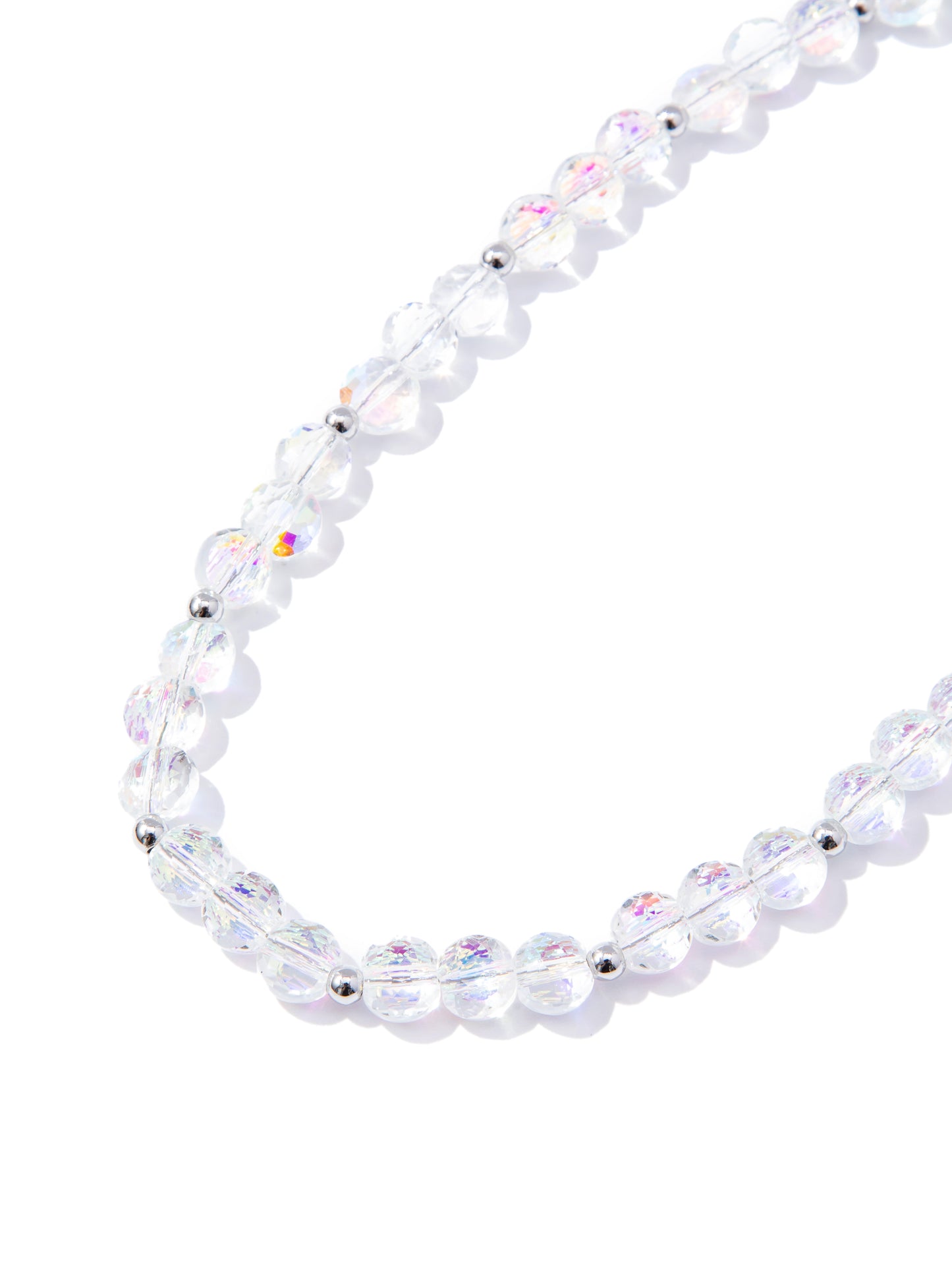 Shimmering Midnight Nekclace - Clear AB