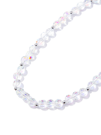 Shimmering Midnight Nekclace - Clear AB