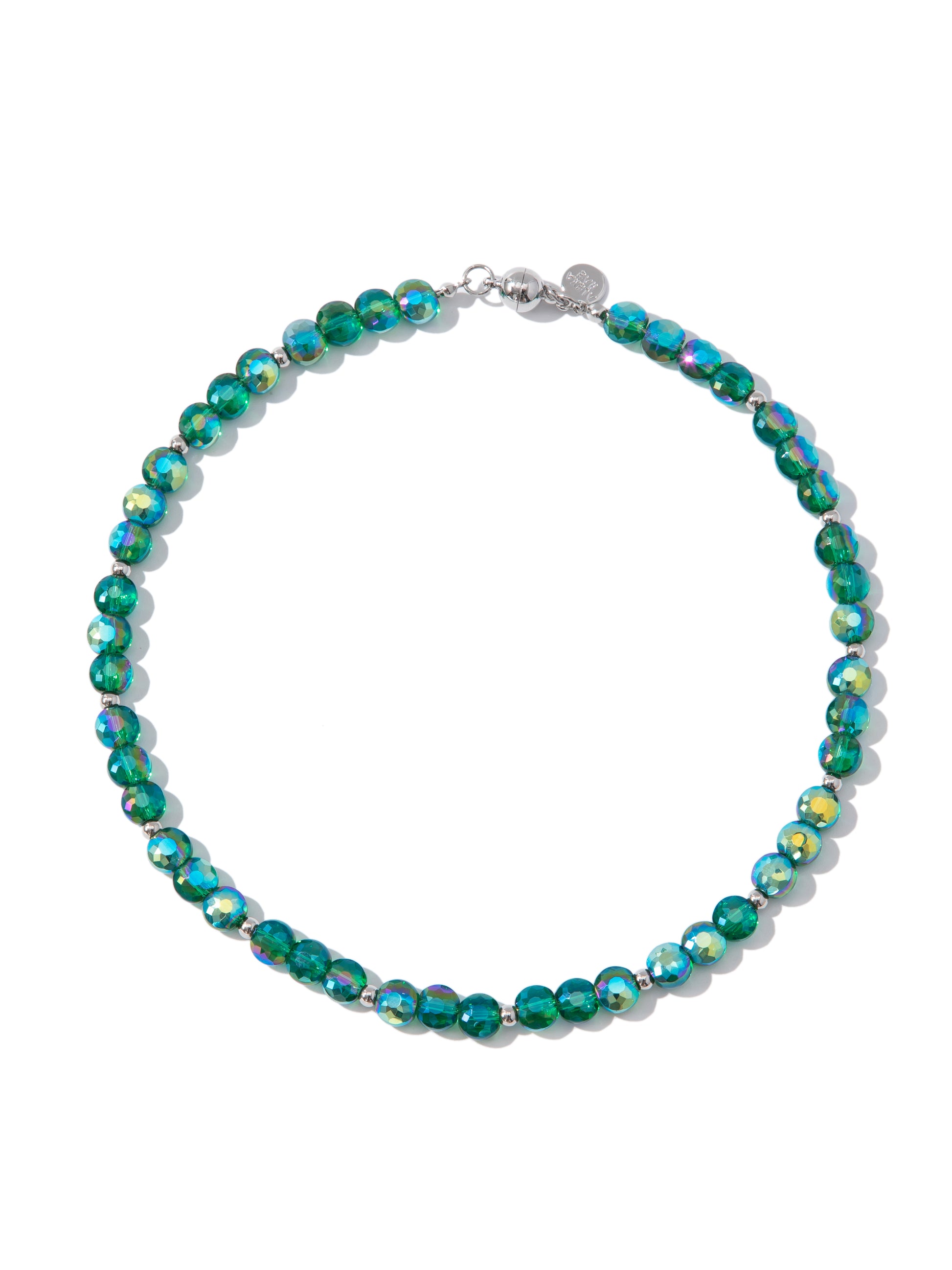 Shimmering Midnight Necklace - Prism Jade