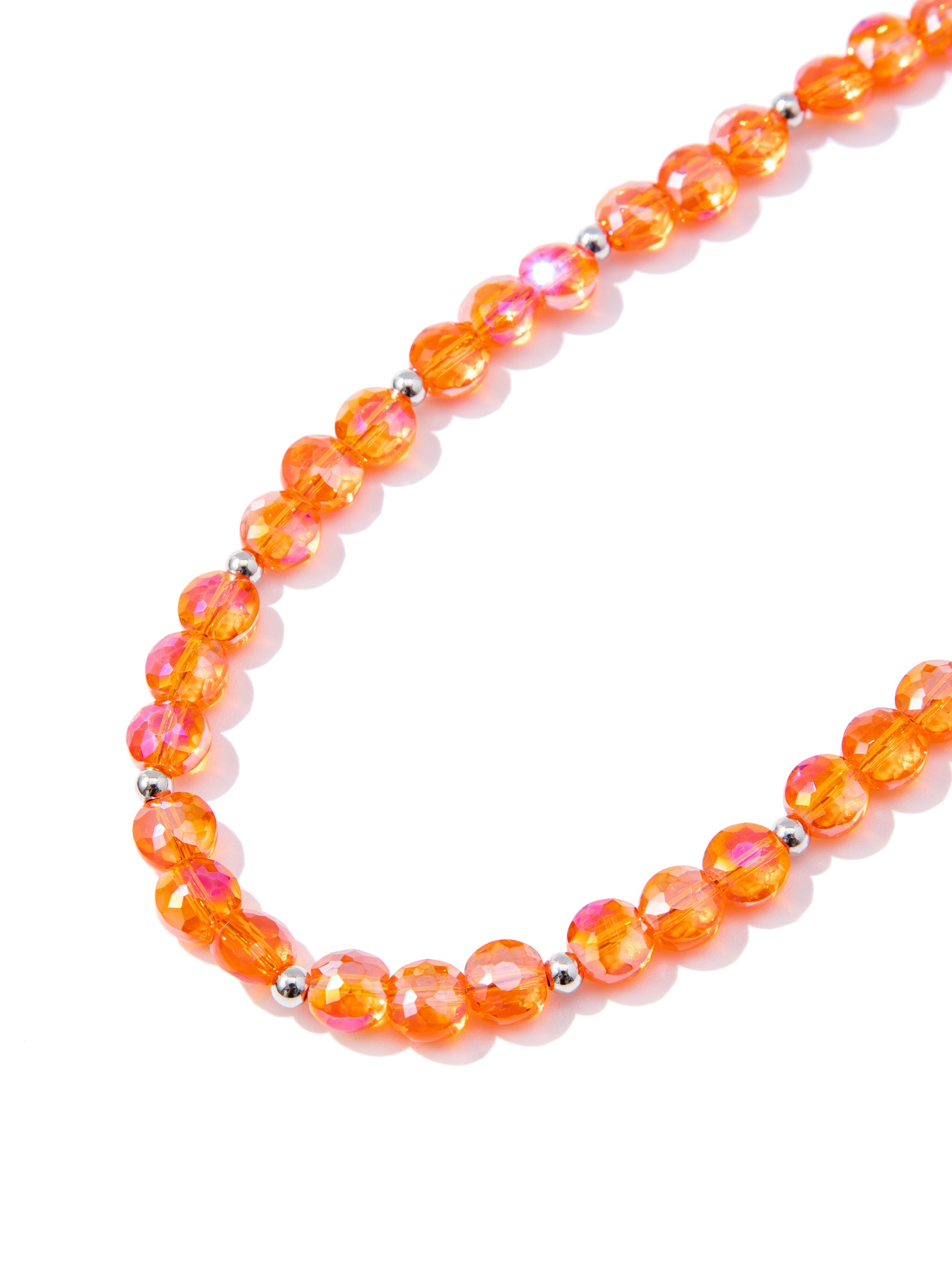 Shimmering Midnight Necklace - Pumpkin Spell