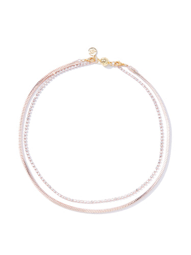 Sienna Bliss Necklace - Rose Gold