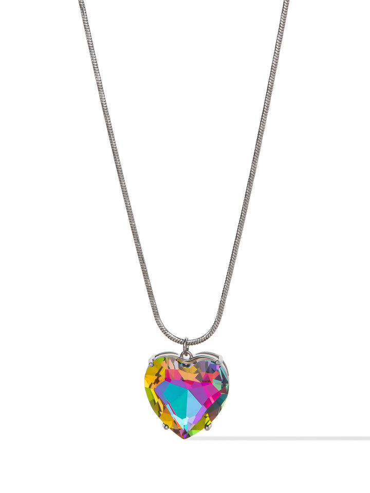 Skinny Love Necklace - Gunmetal Mystic