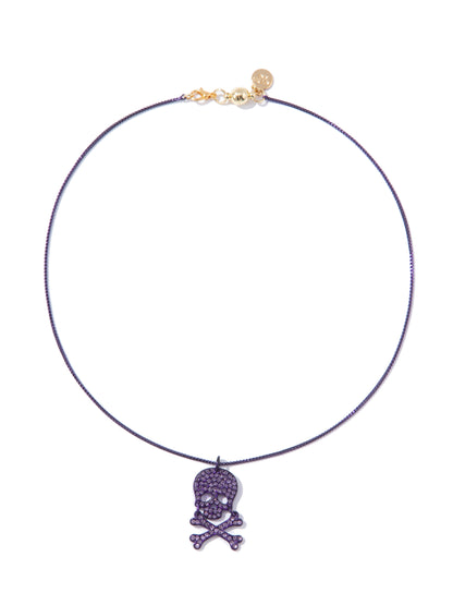 Skull Kandy Necklace - Metallic Poison Plum
