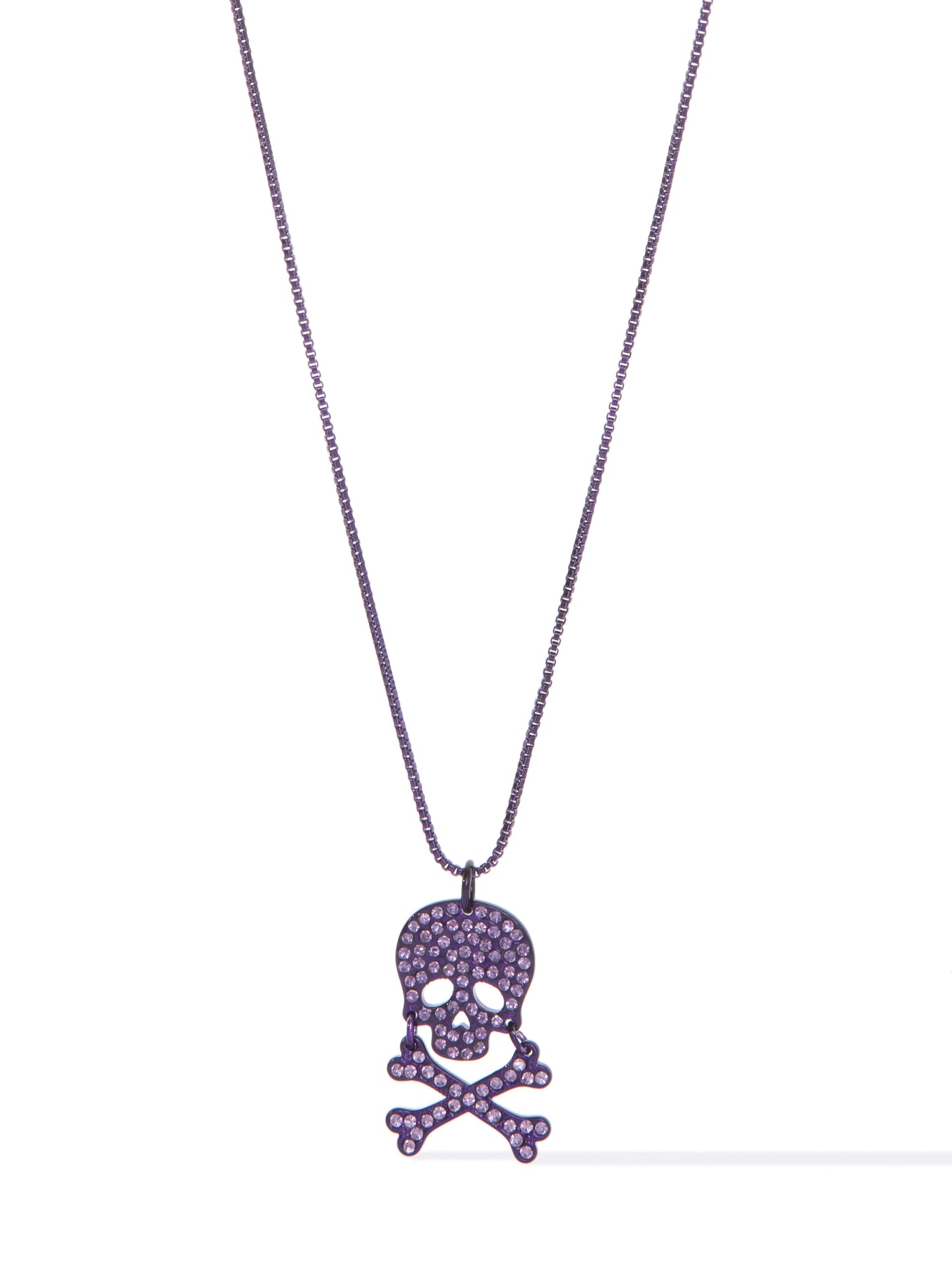 Skull Kandy Necklace - Metallic Poison Plum