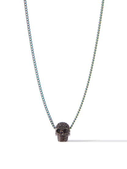 Skully Sparkle Necklace - Mystic