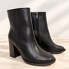Cami Round Toe Booties - Black