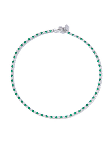 Snowspell Necklace - Emerald