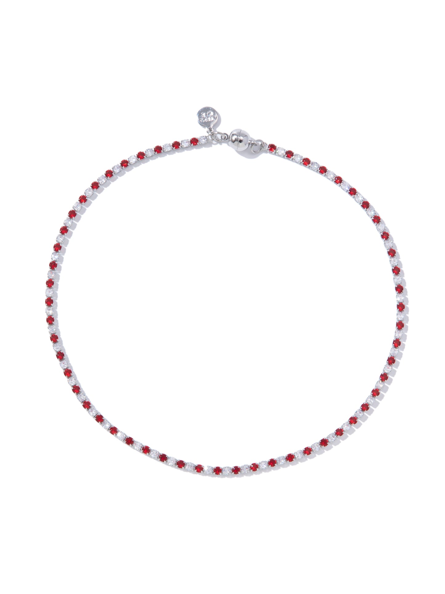Snowspell Necklace - Ruby