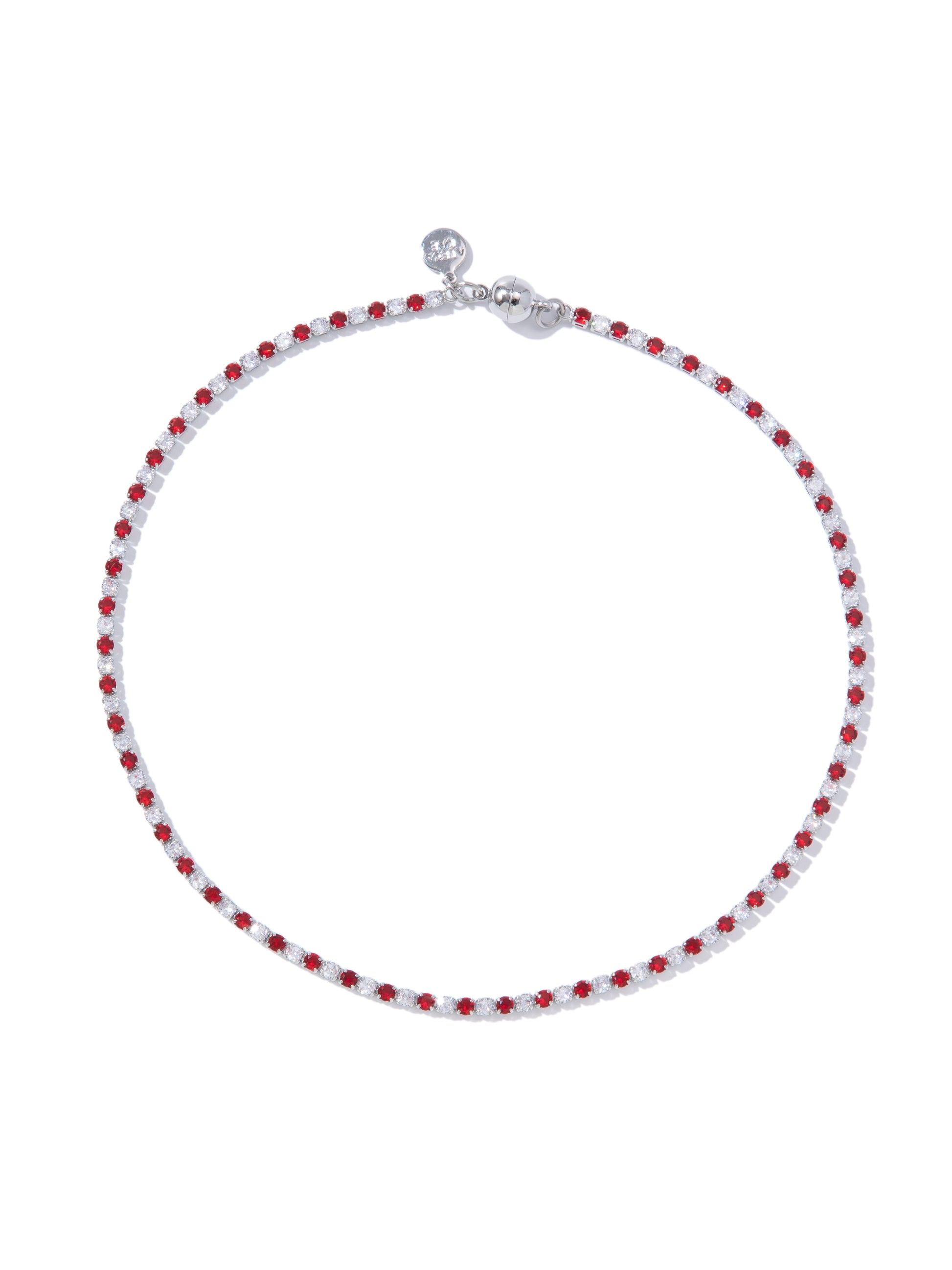 Snowspell Necklace - Ruby