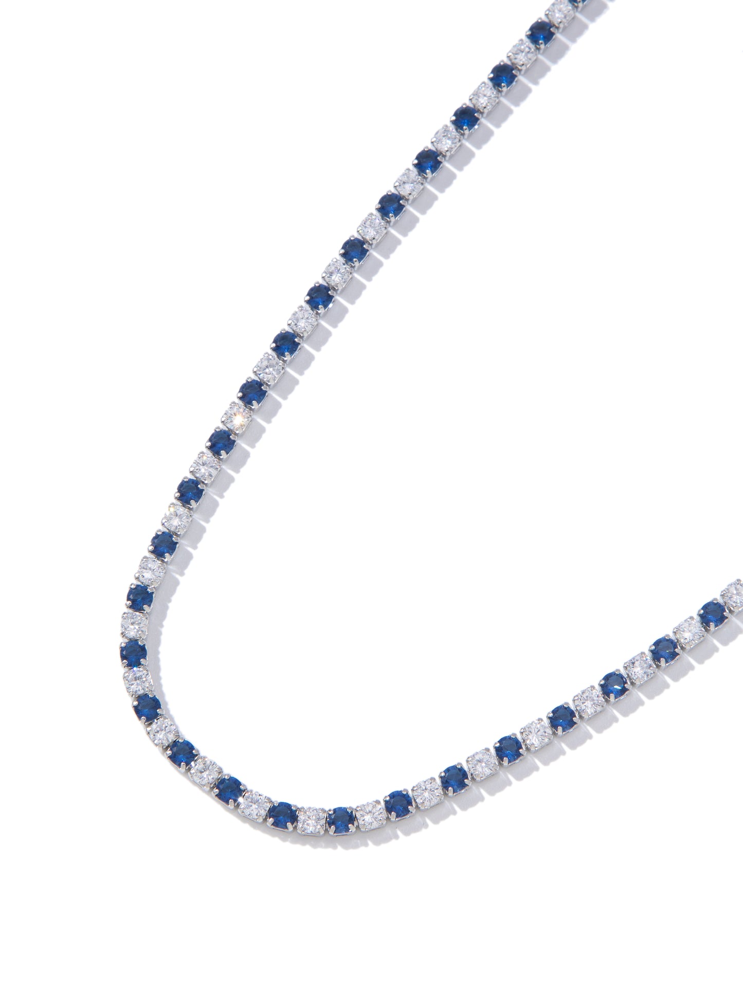 Snowspell Necklace - Sapphire