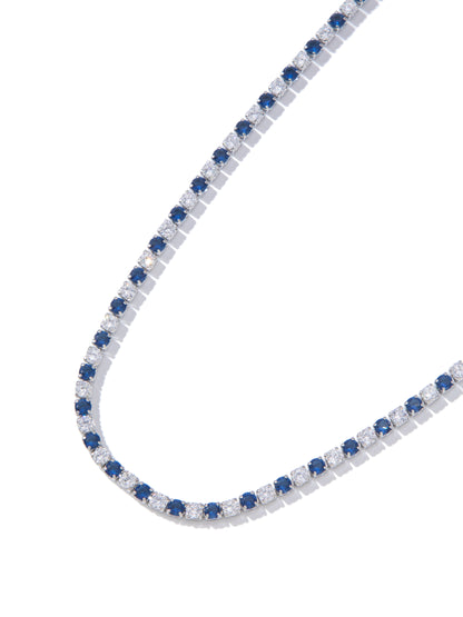 Snowspell Necklace - Sapphire