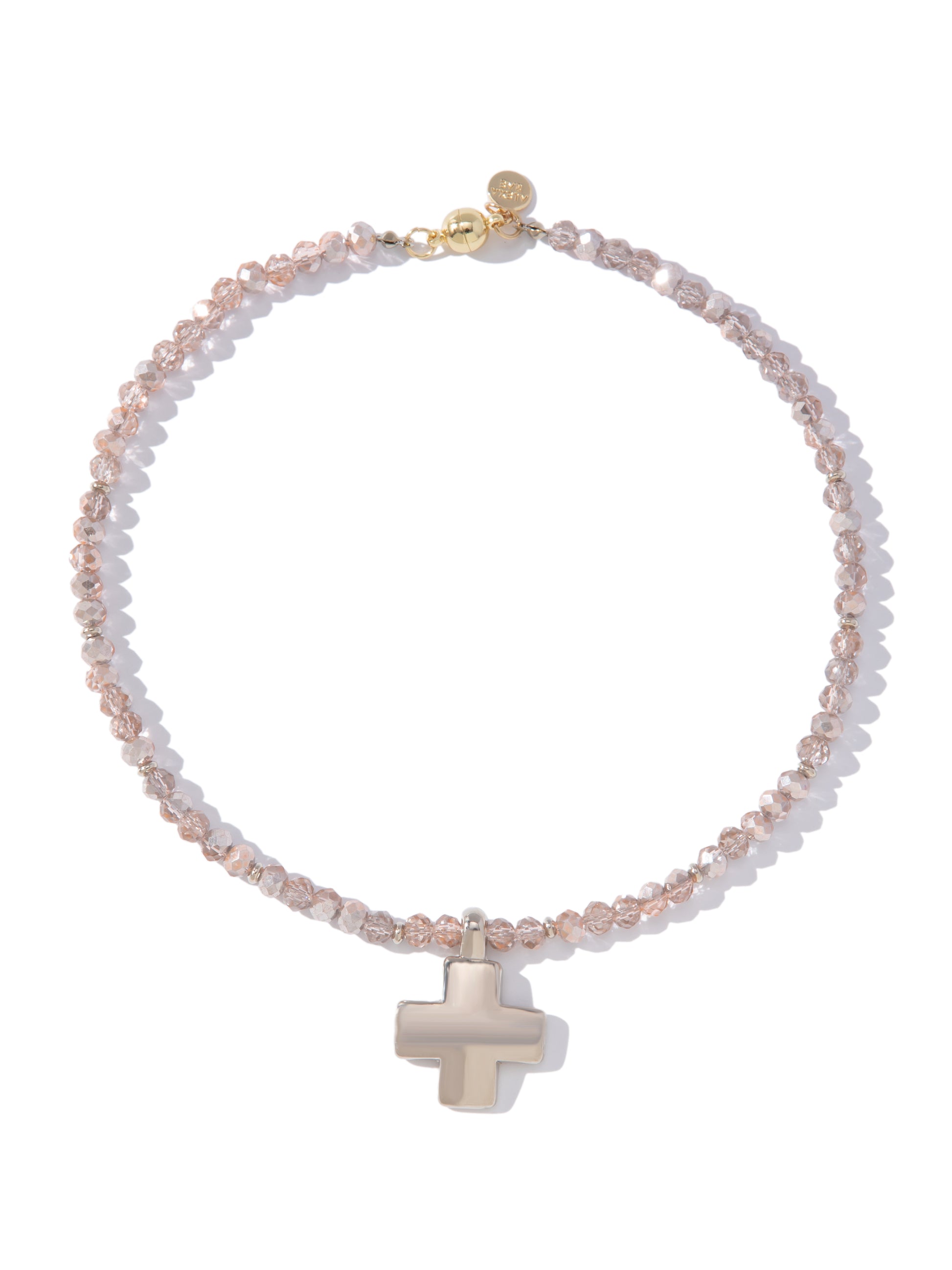 So True Necklace - Linen Glow