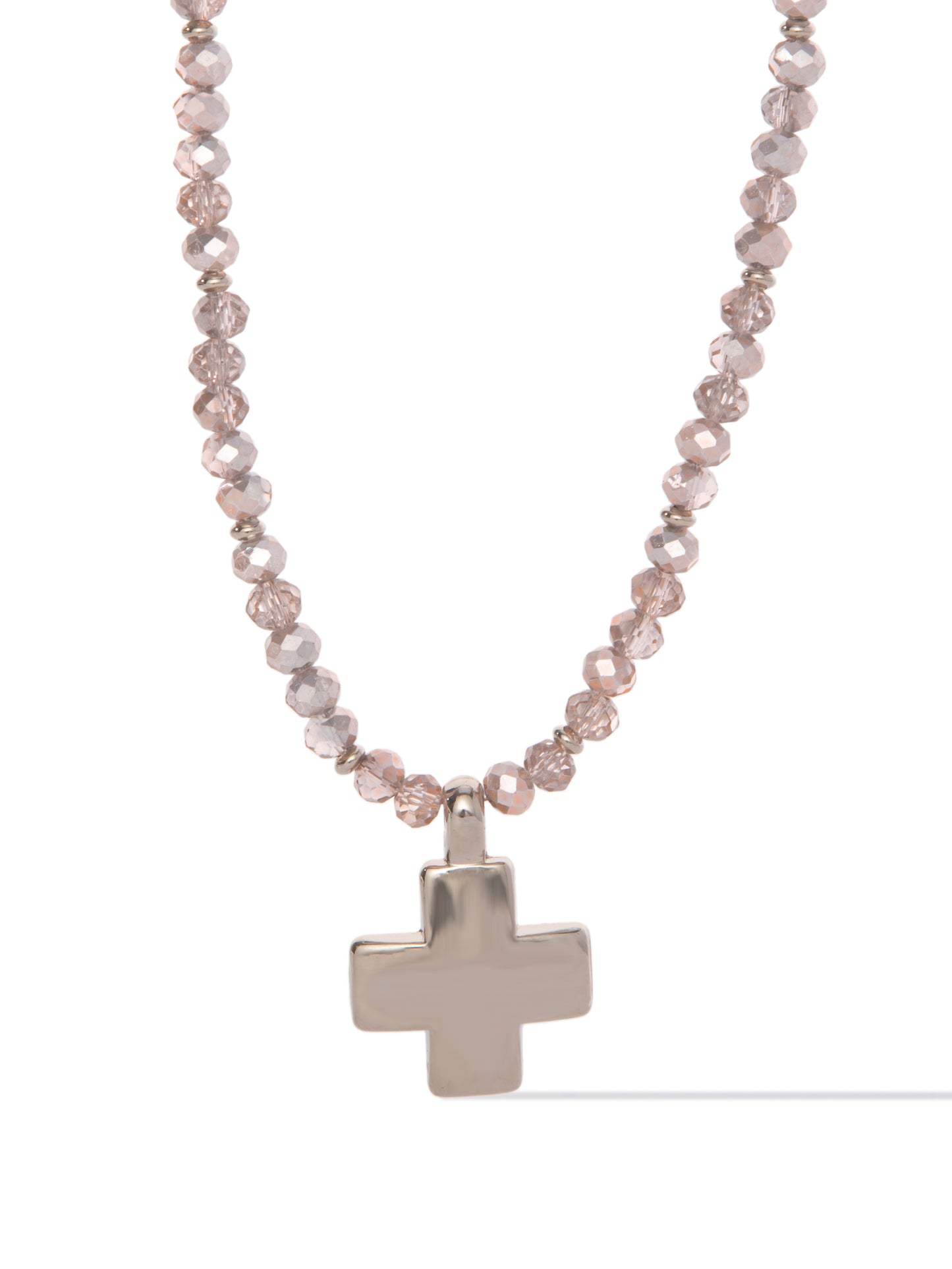 So True Necklace - Linen Glow