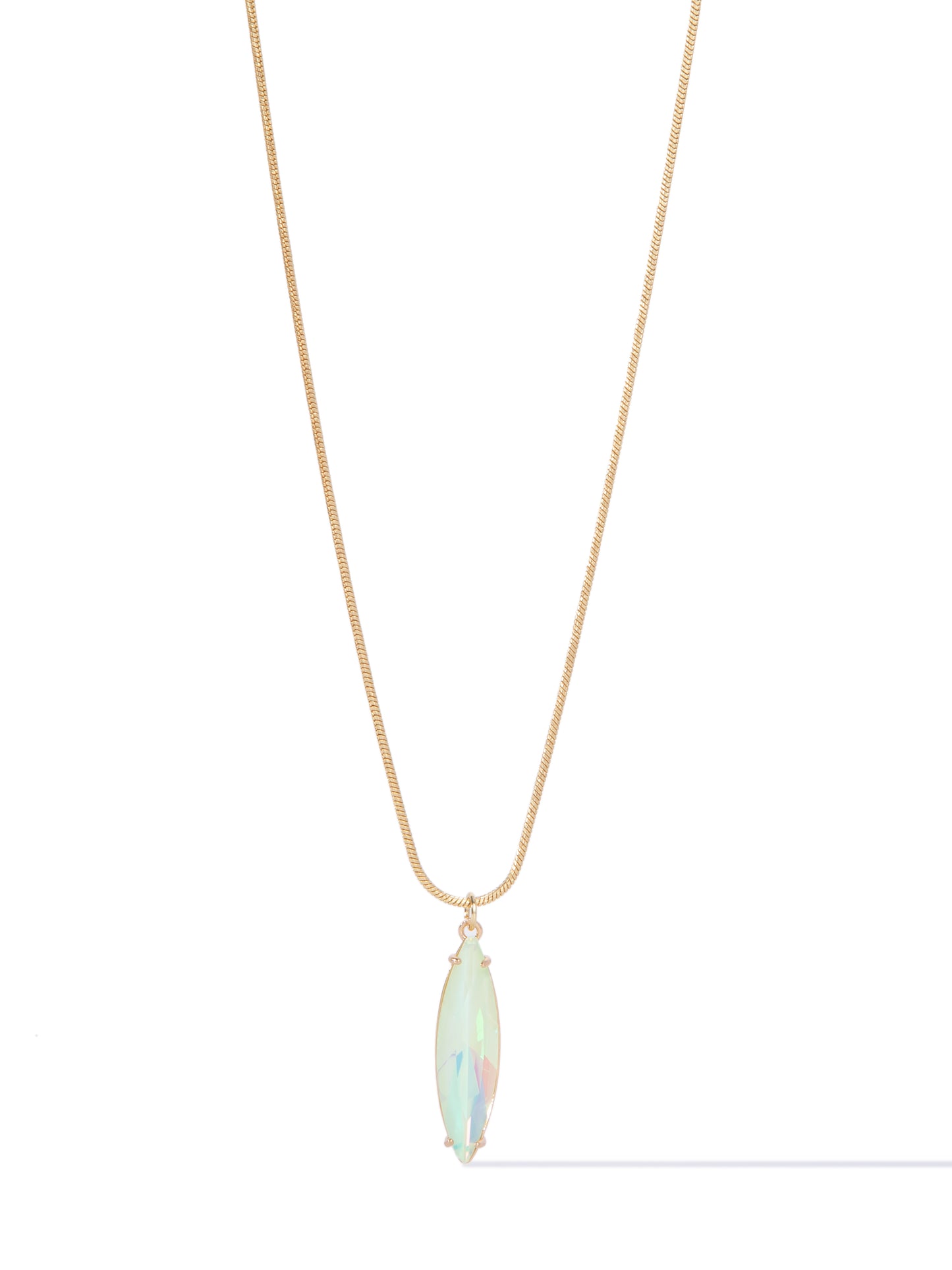 Soft Drop Necklace - Kiwi